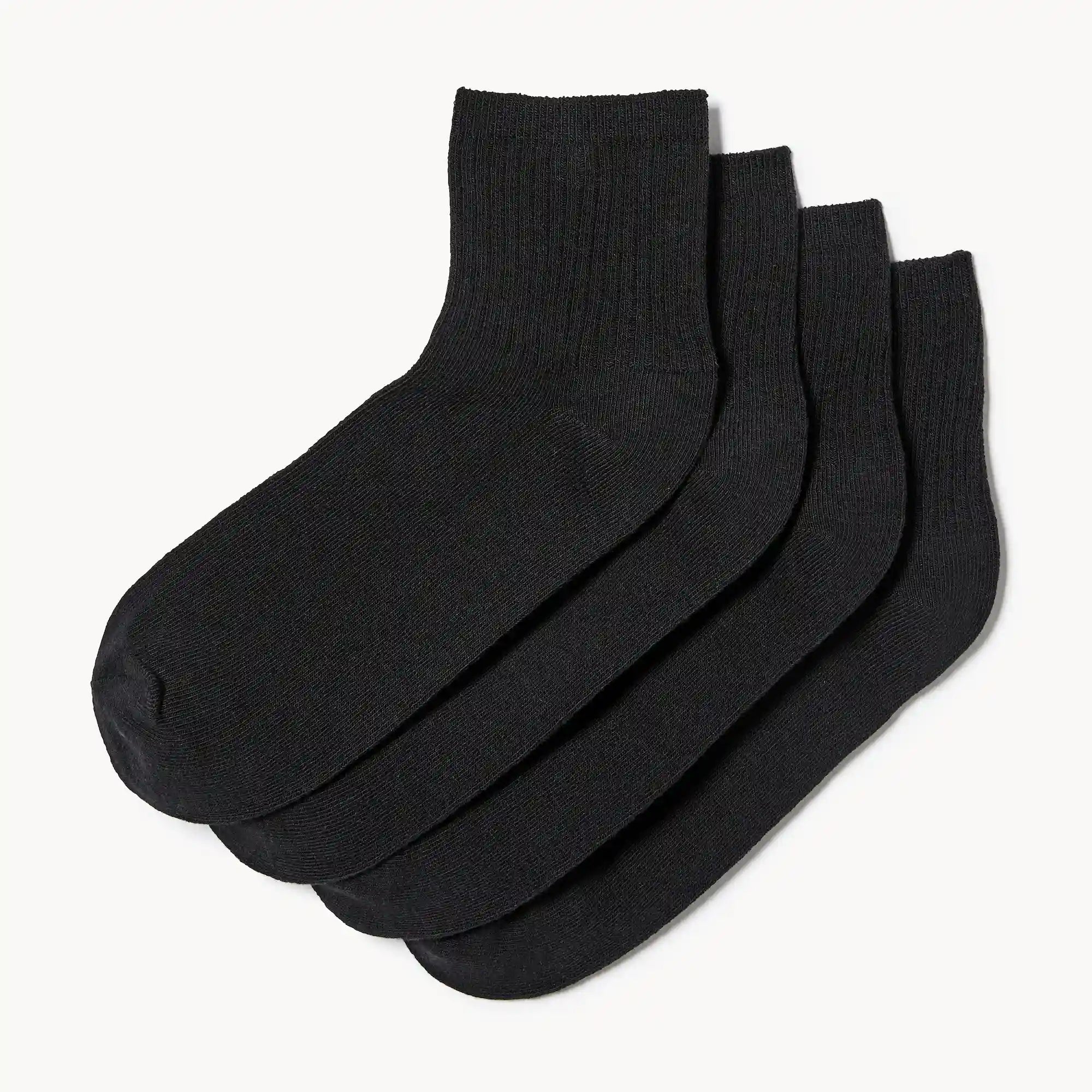 4-Pack Quarter-Crew Socks