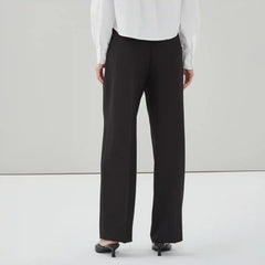 Wide Leg Pleated Trouser