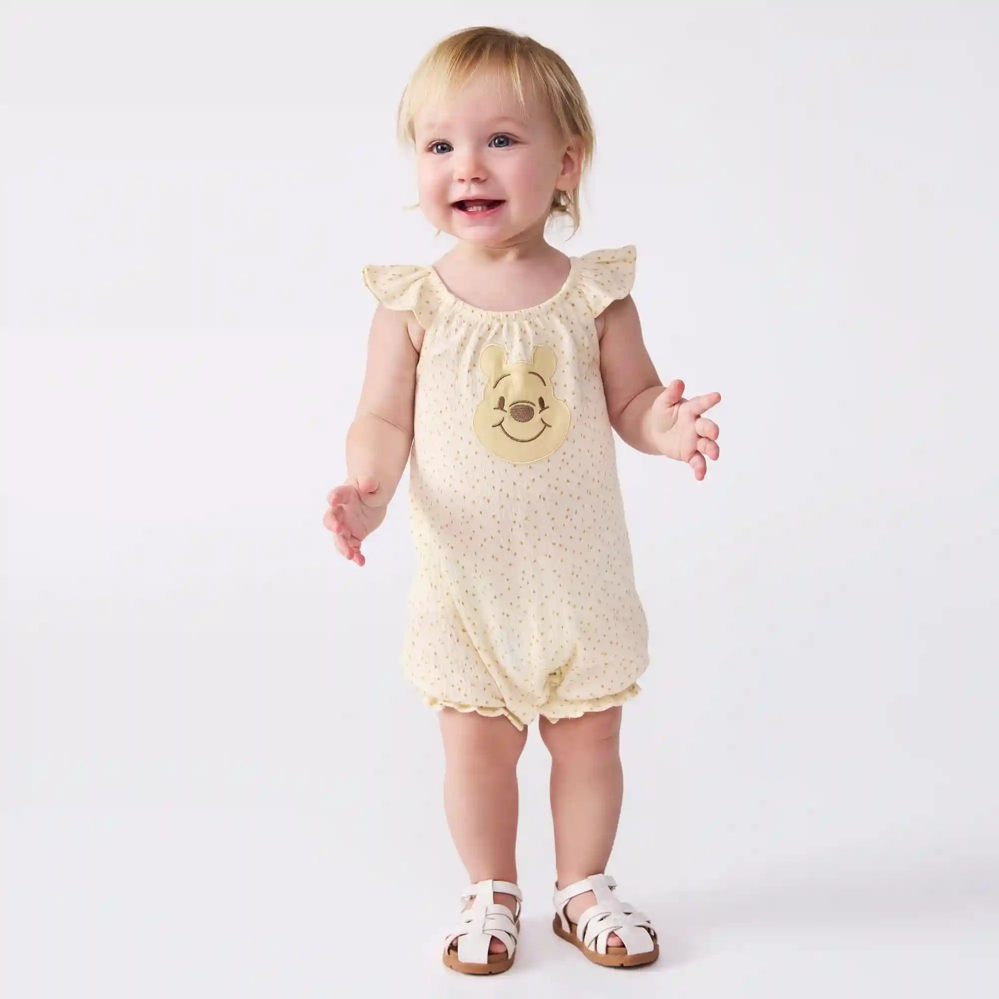 Baby Girls' Disney Winnie-the-Pooh Romper