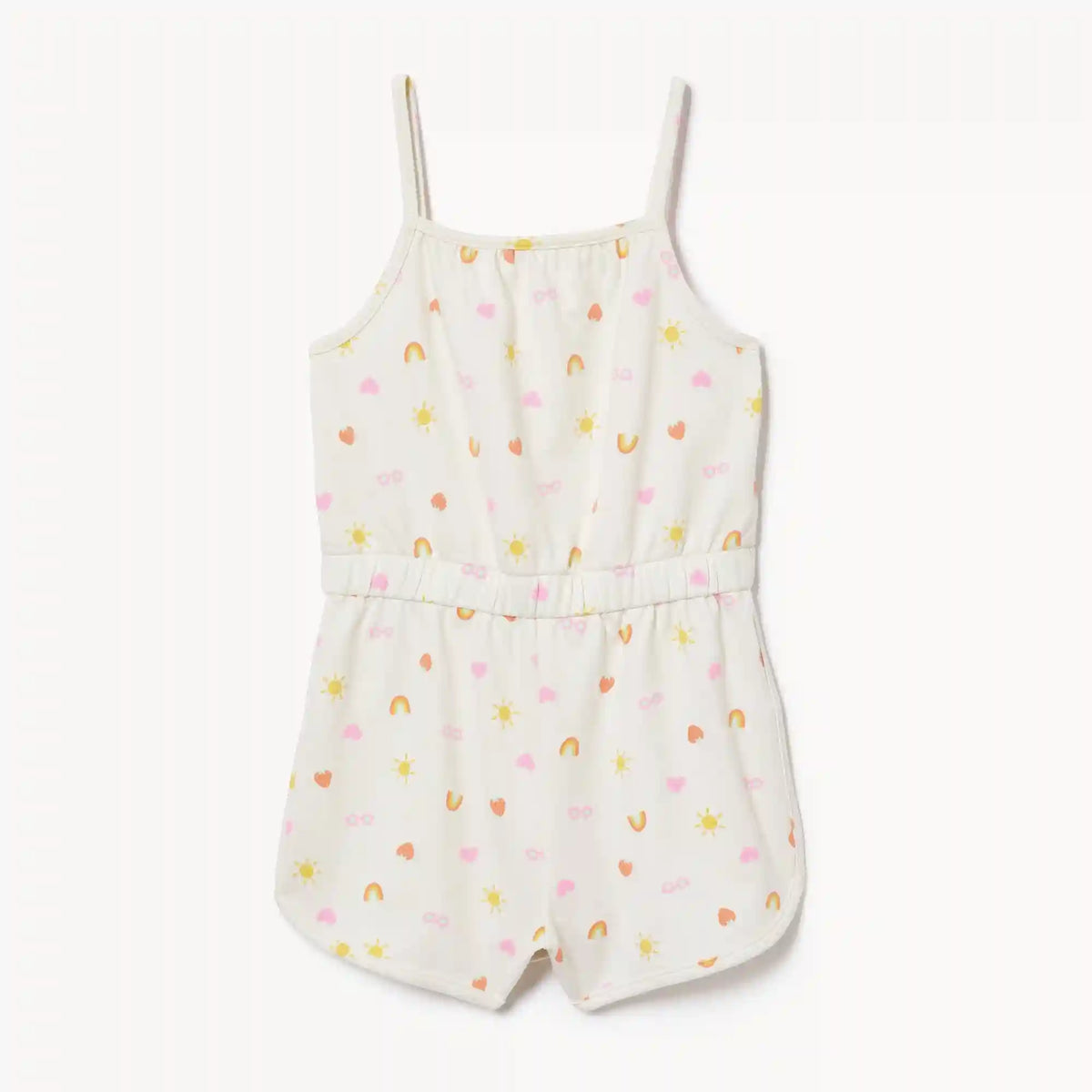 Kid Girls' Terry Cloth Printed Romper