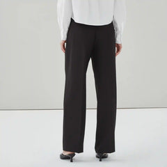 Wide Leg Pleated Trouser