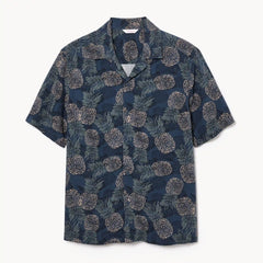 Men's Printed Button-Up Shirt