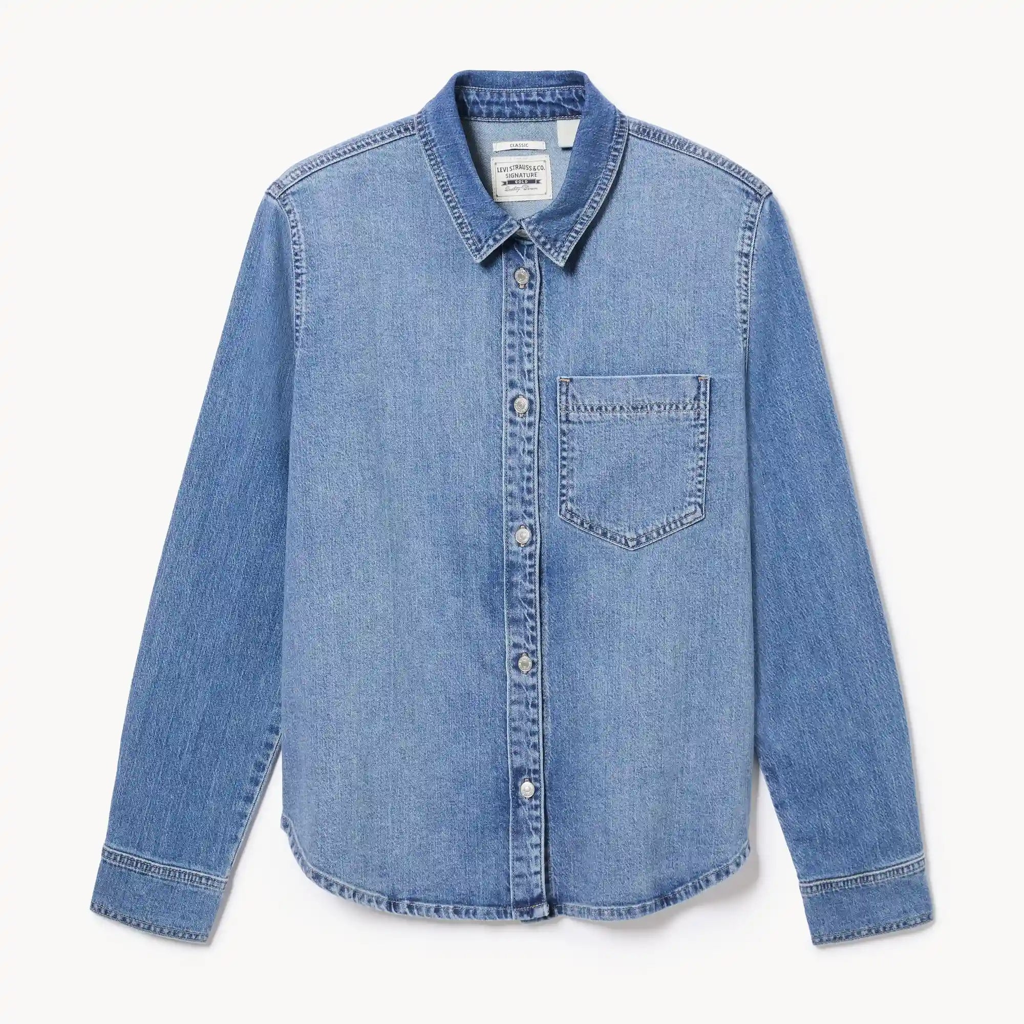 Levi Strauss Signatureâ¢ Gold Denim Shirt
