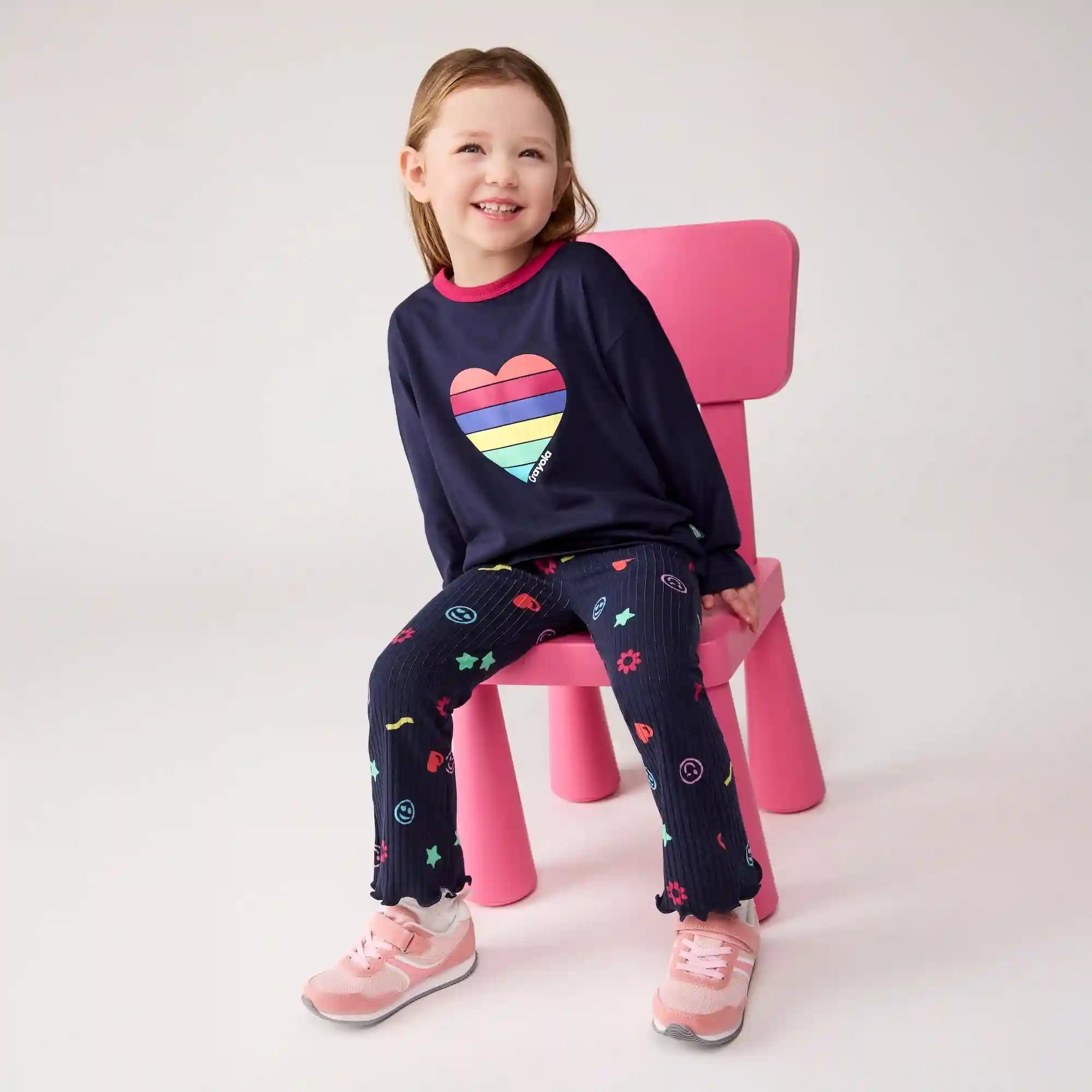 Kids' Crayola Graphic Long Sleeve