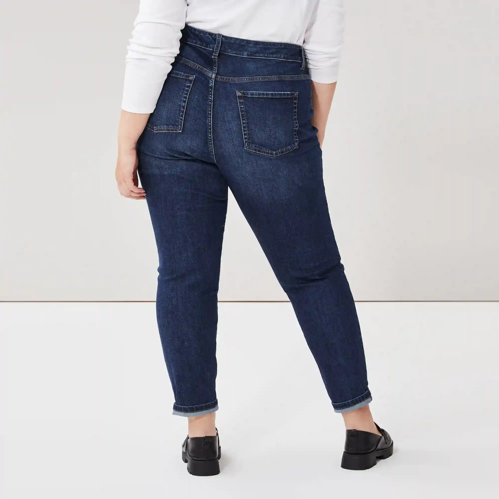 Women+ Dark Wash Classic Slim Fit Jean