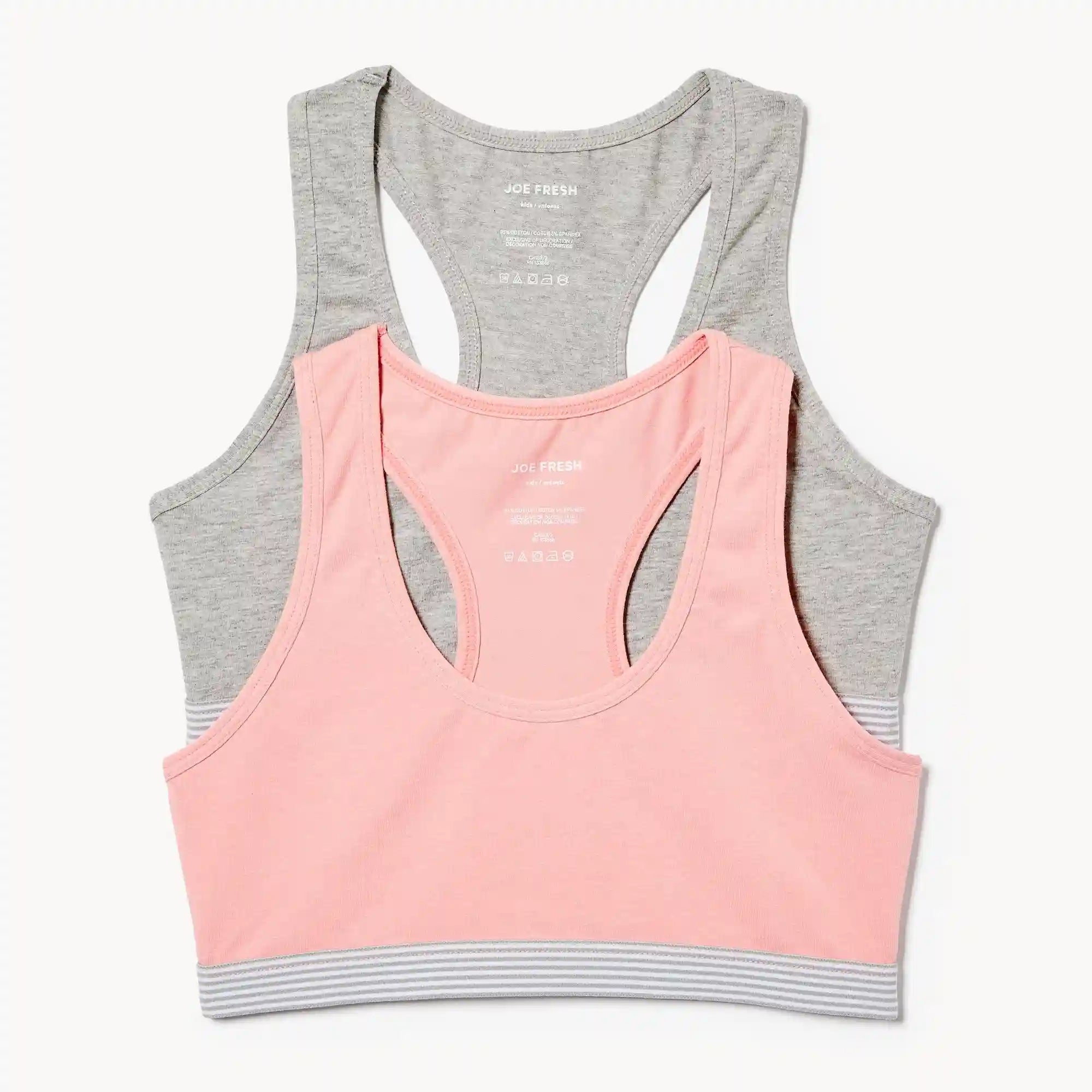 Kid Girls' 2-Pack Racerback Bralette