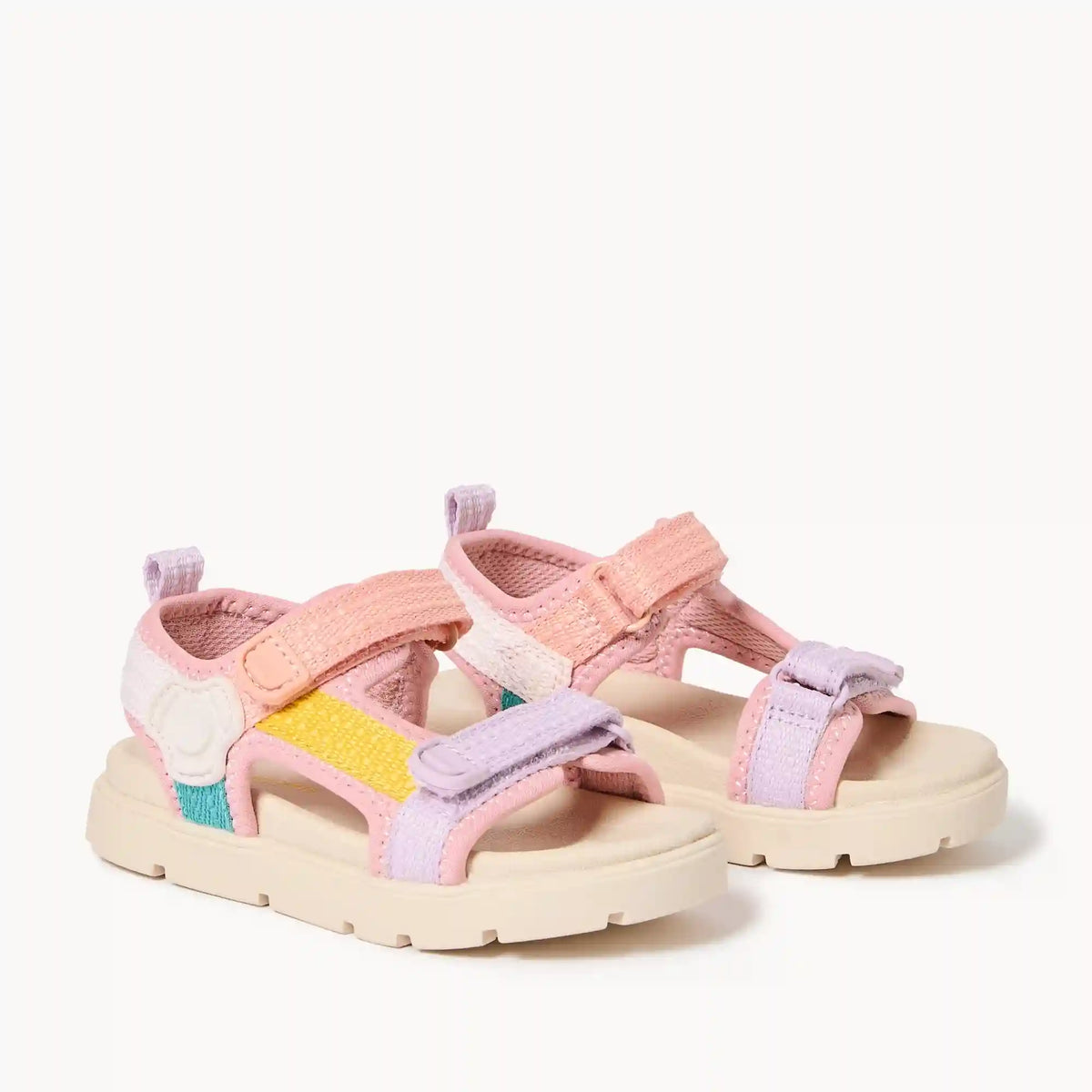 Toddler Girls' Colour-Block Sandals