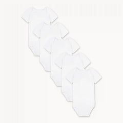 Newborn Huggies Organic Cotton Bodysuit 5-Pack
