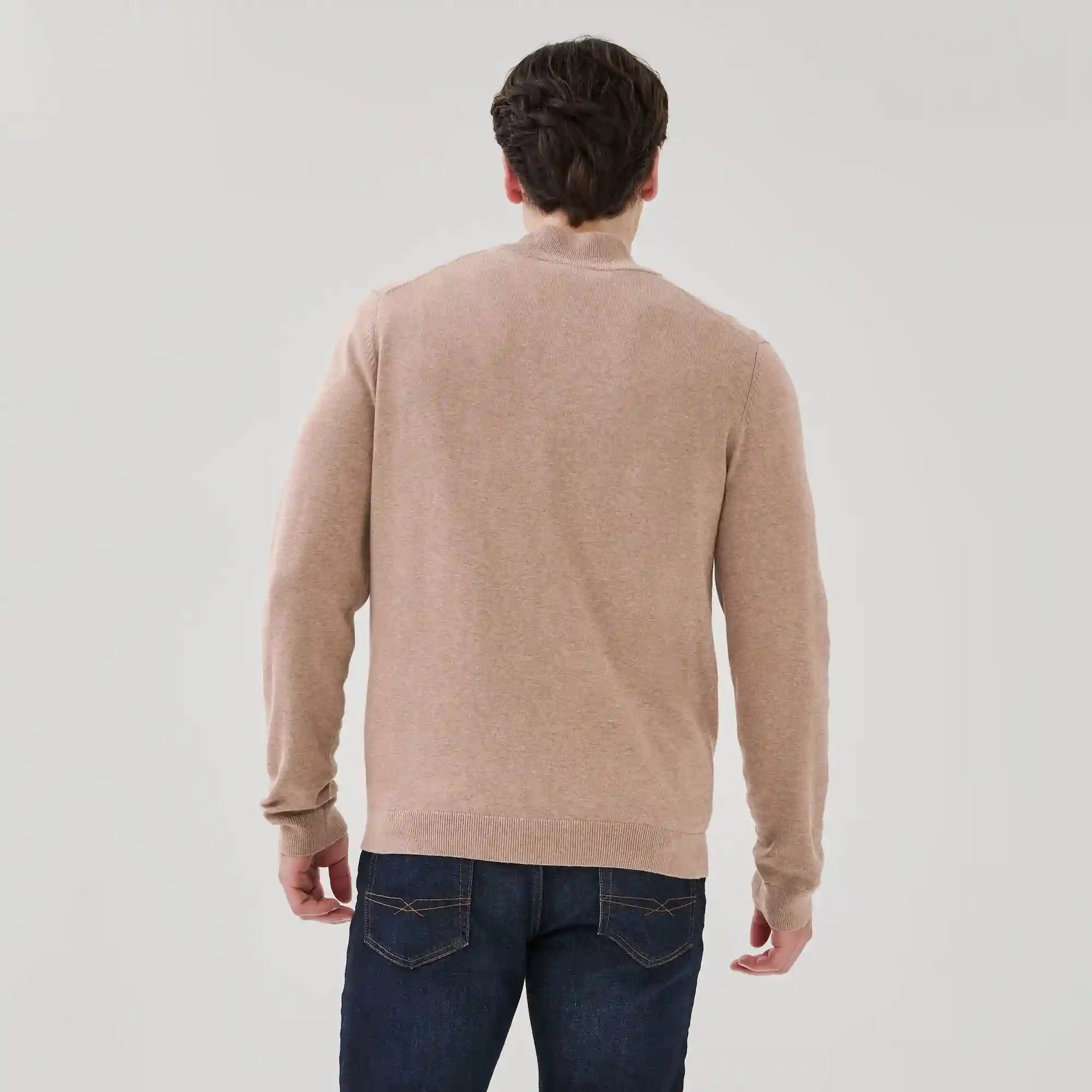 Men's Essential Quarter-Zip Sweater
