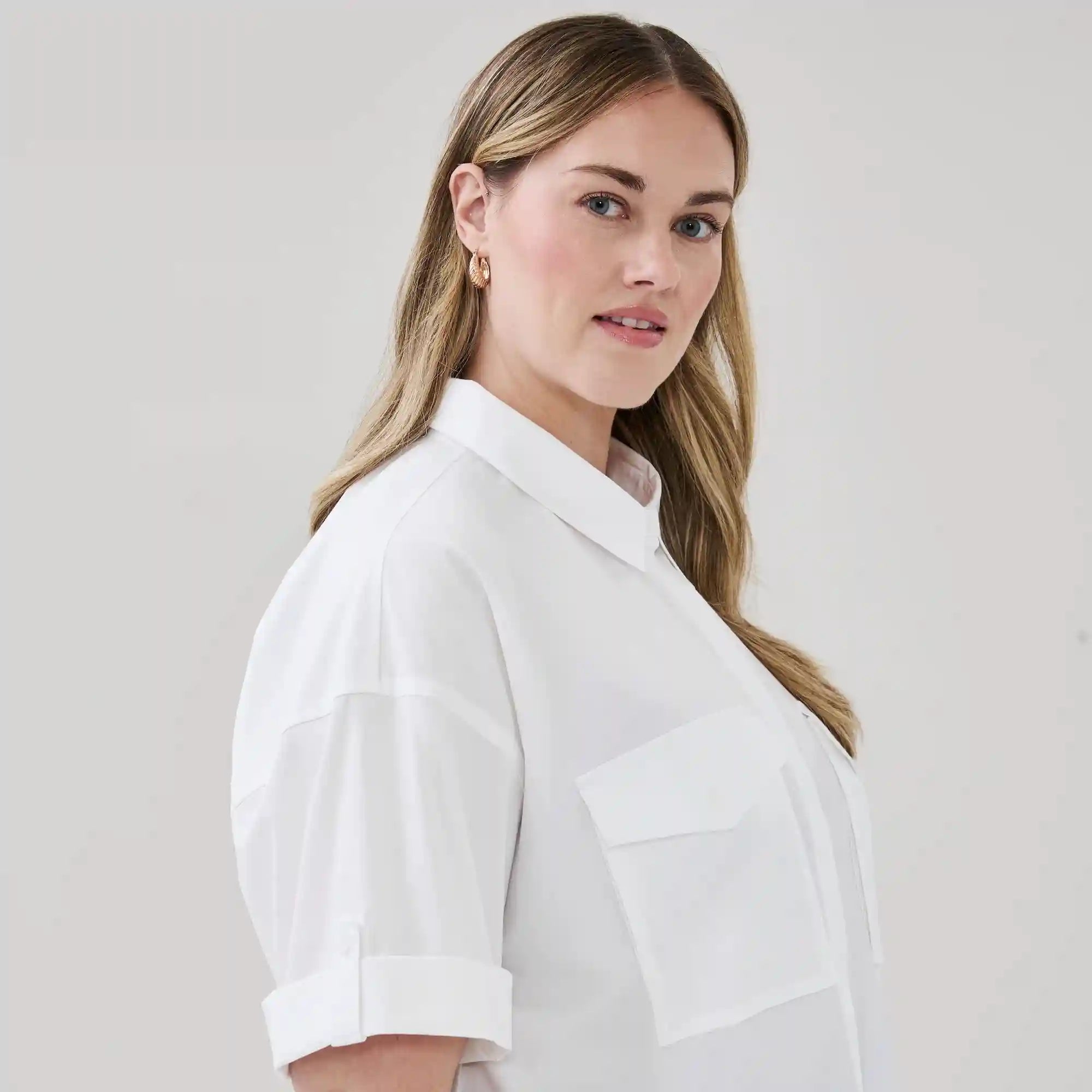 Women+ Short Sleeve Utility Shirt