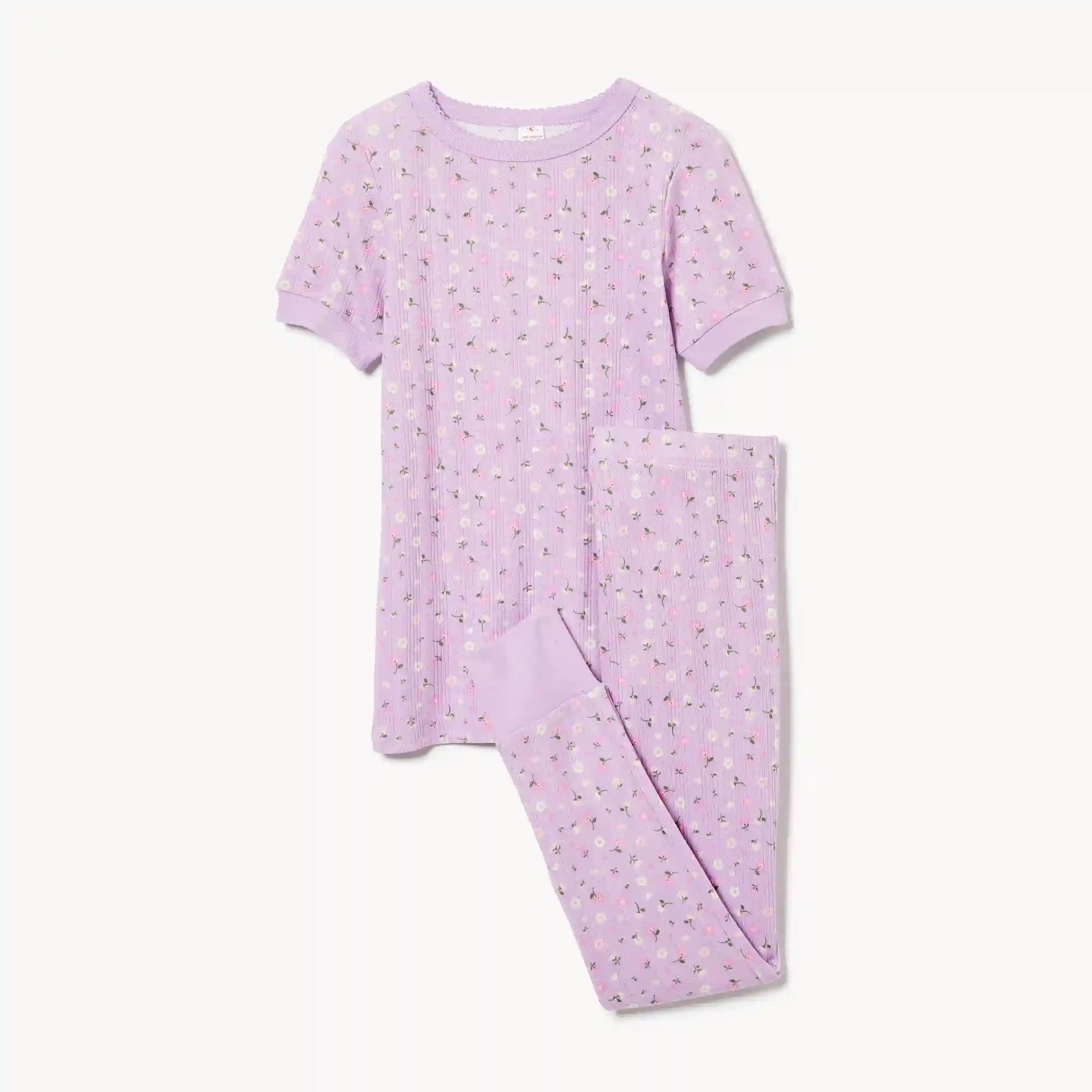 Kid Girls' 2-Piece Pointelle Sleep Set