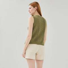 Sleeveless Cardigan