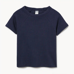 Kid Girls' Ribbed Cotton T-Shirt