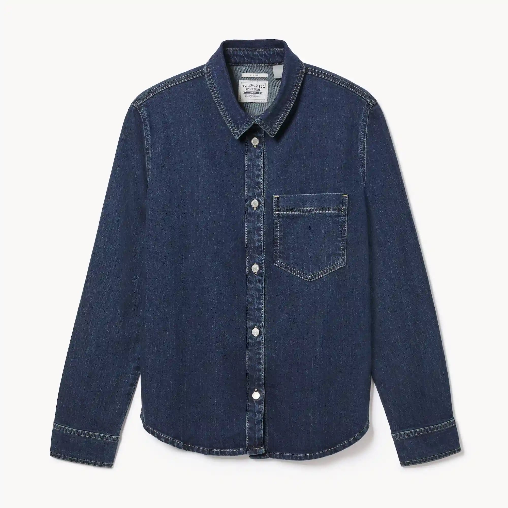 Levi Strauss Signatureâ¢ Gold Classic Denim Shirt