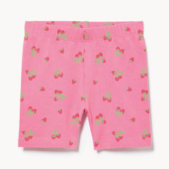 Toddler Girls' Printed Bike Short