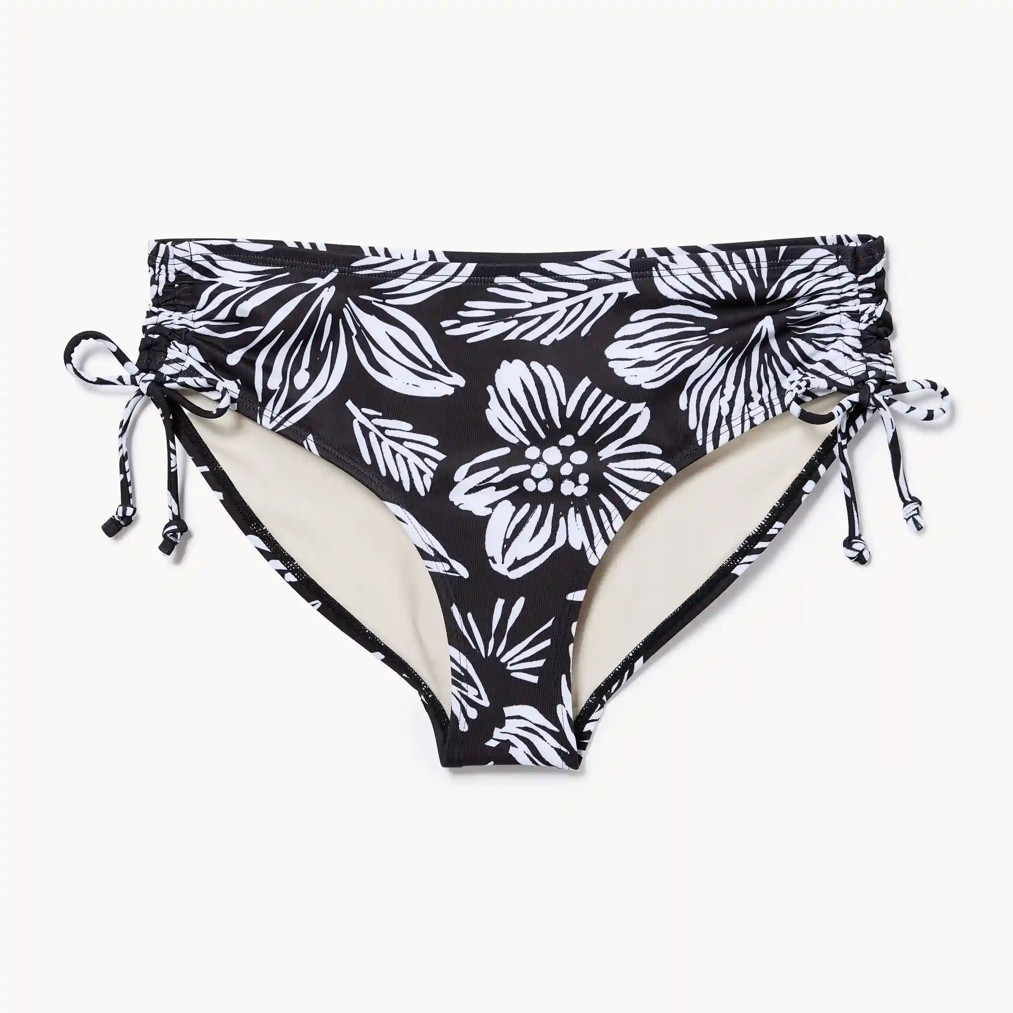 Side Ruched Bikini Bottom