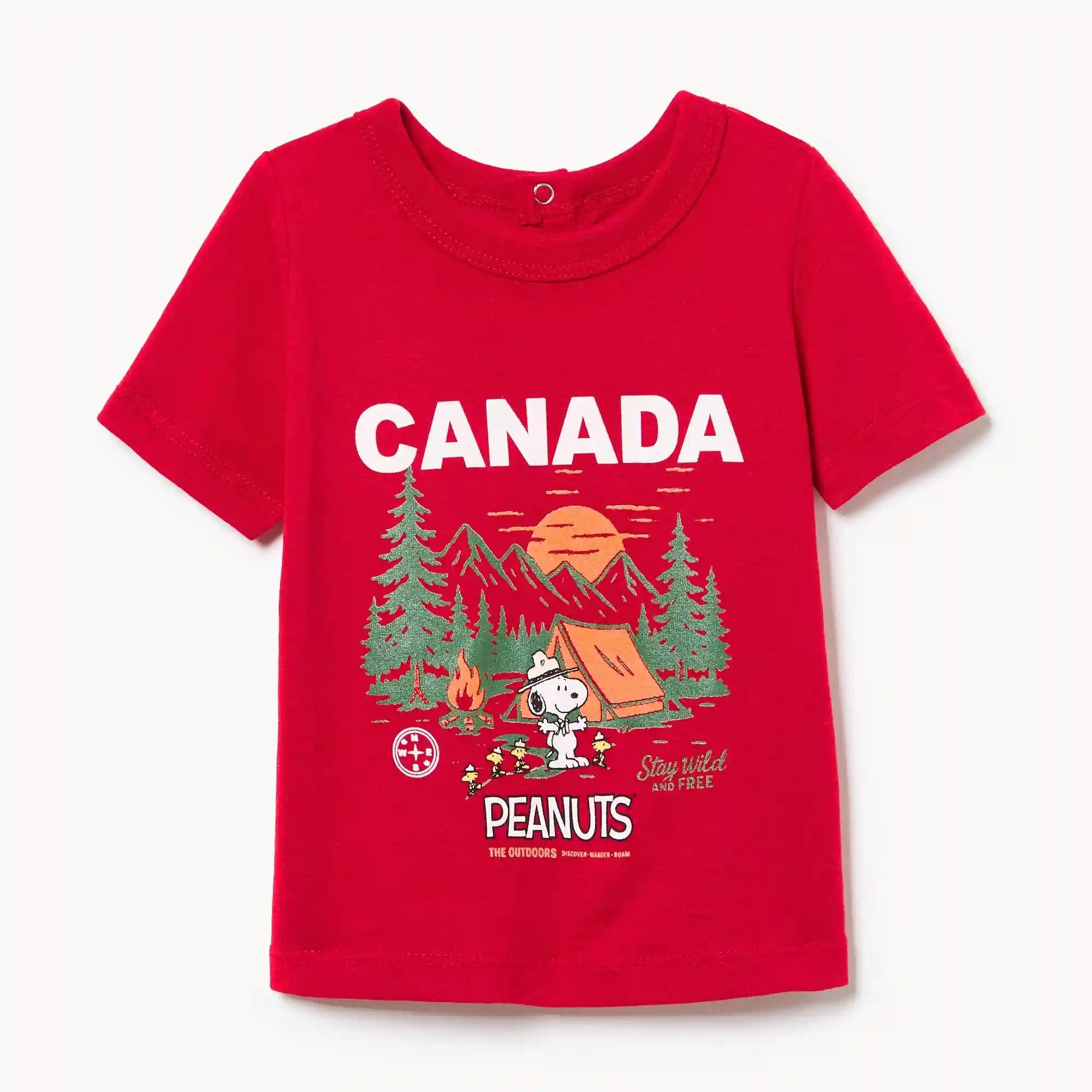 Baby Peanuts Snoopy Canada T-Shirt