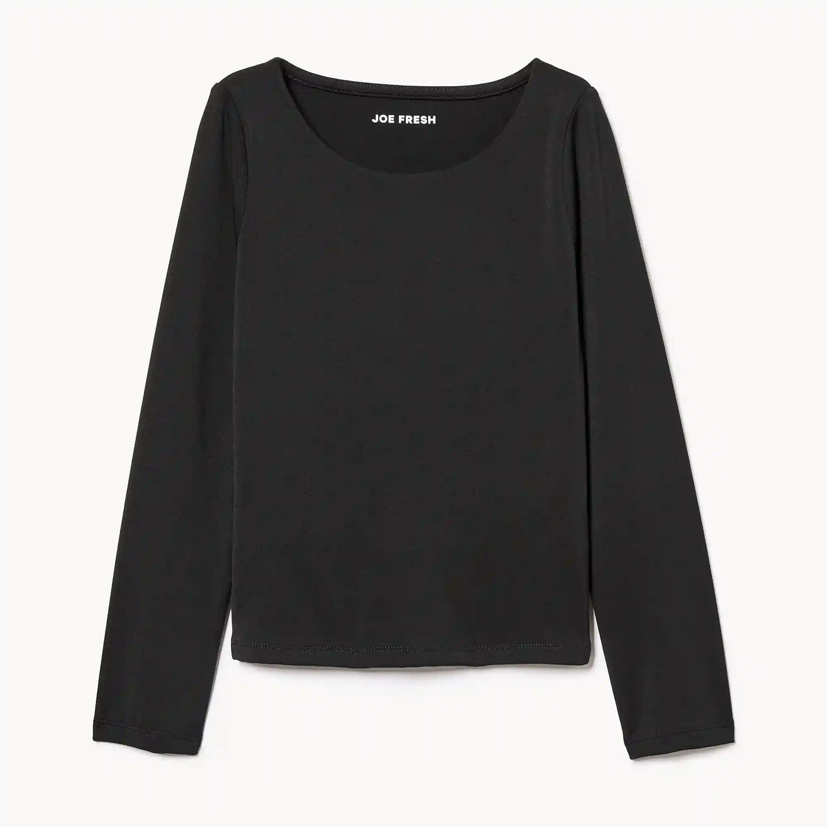 Tween Girls' Scoop Neck Long Sleeve Top