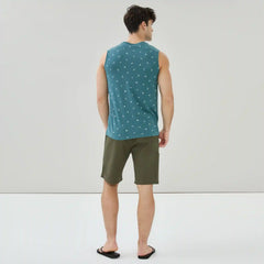 Men's Printed Muscle Tank