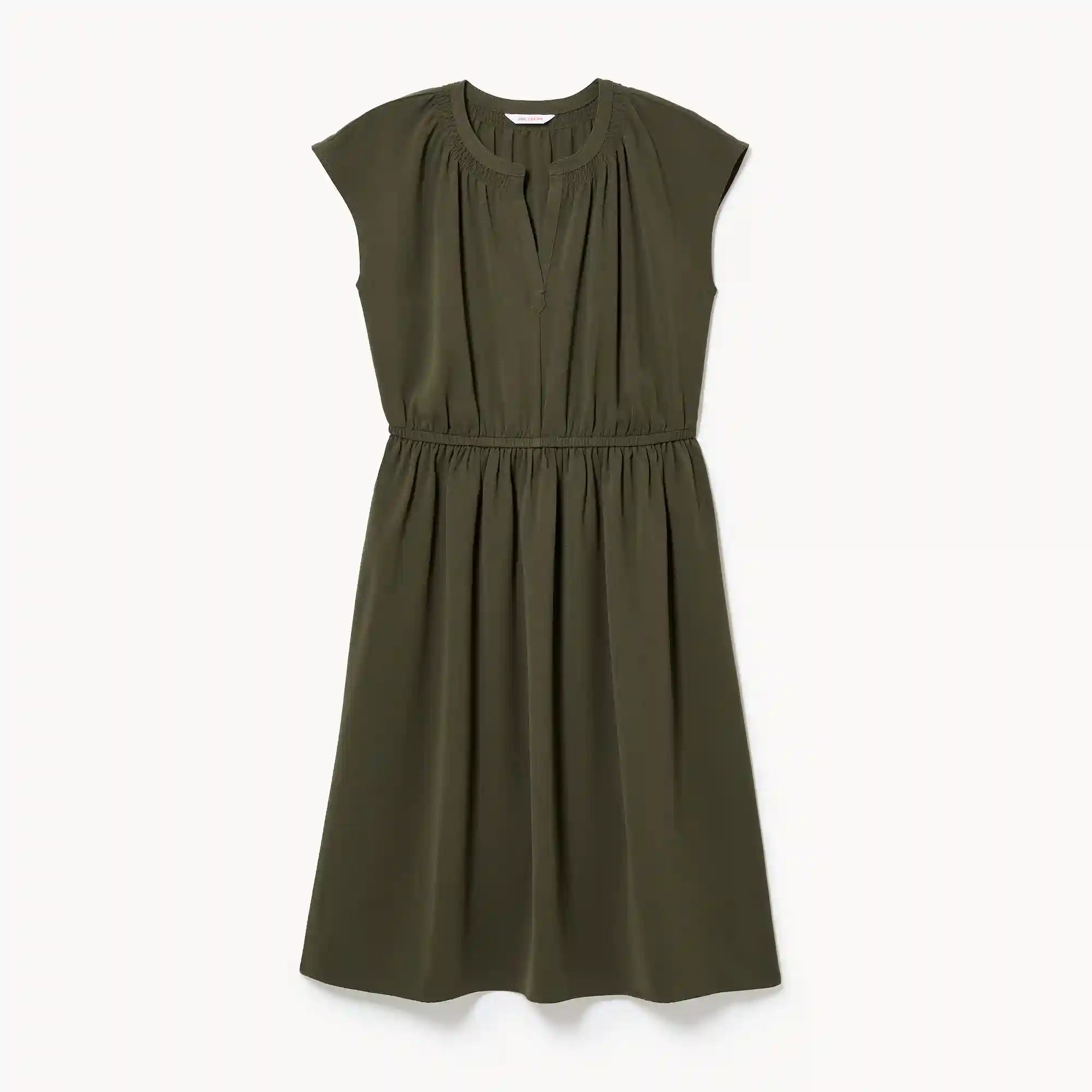 Crepe Short Sleeve Dress