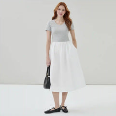Flared Midi Dress