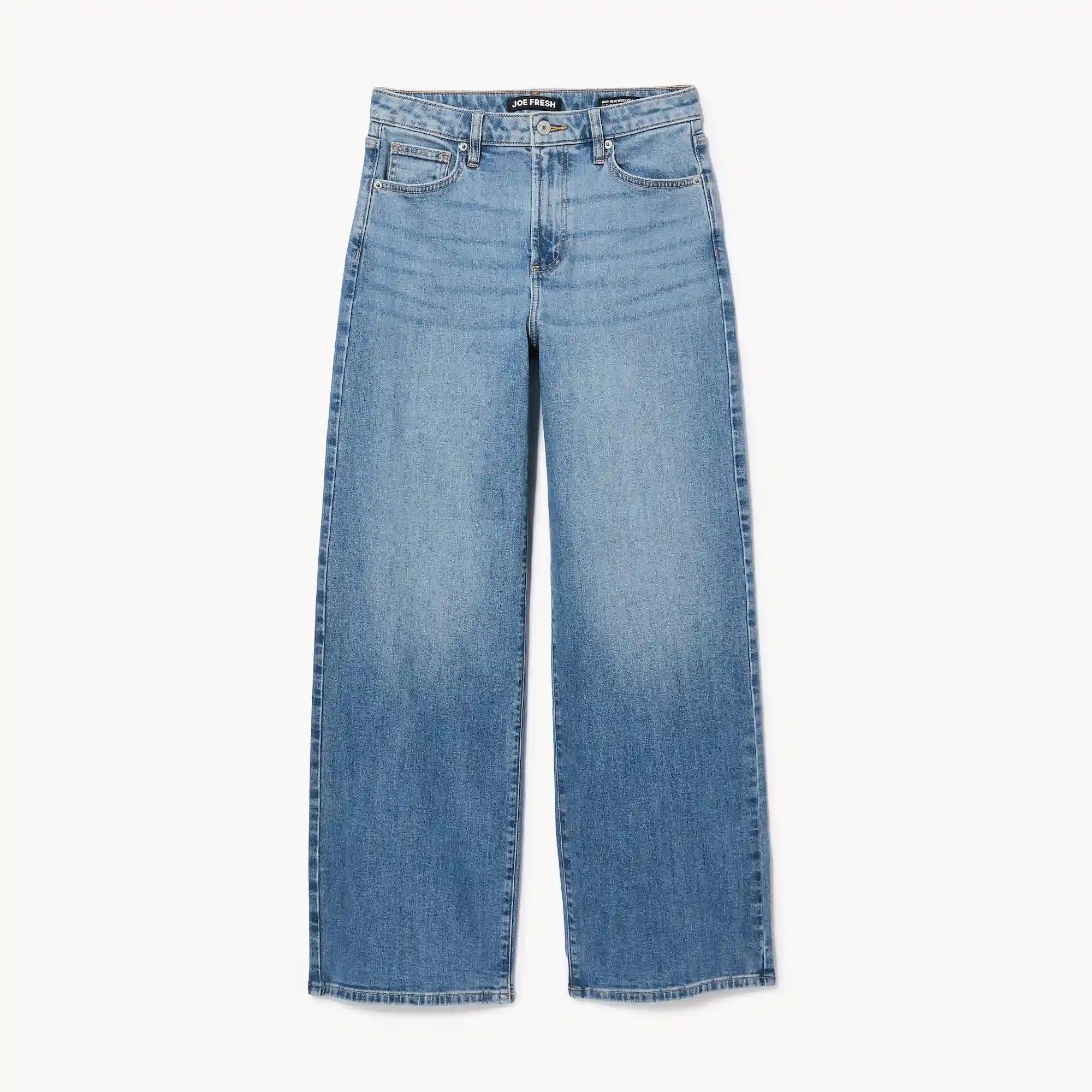 High Rise Wide Leg Jean