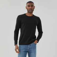 Men's Organic Cotton Crewneck Long Sleeve