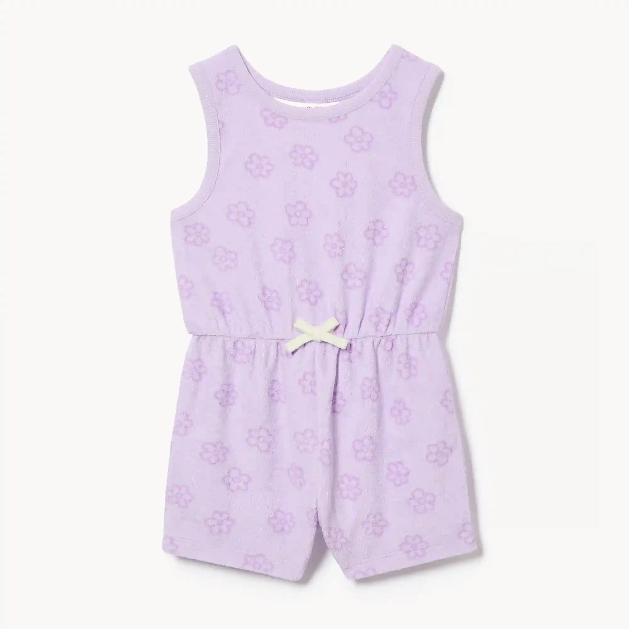 Baby Girls' Terry Cloth Romper