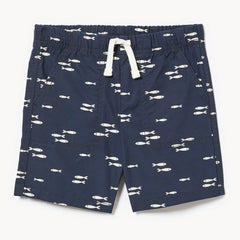 Toddler Boys' Canvas Printed Short