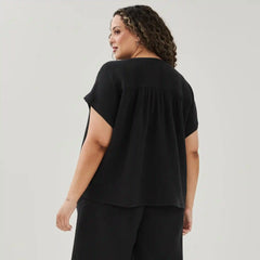 Women+ Gauze Dolman Top