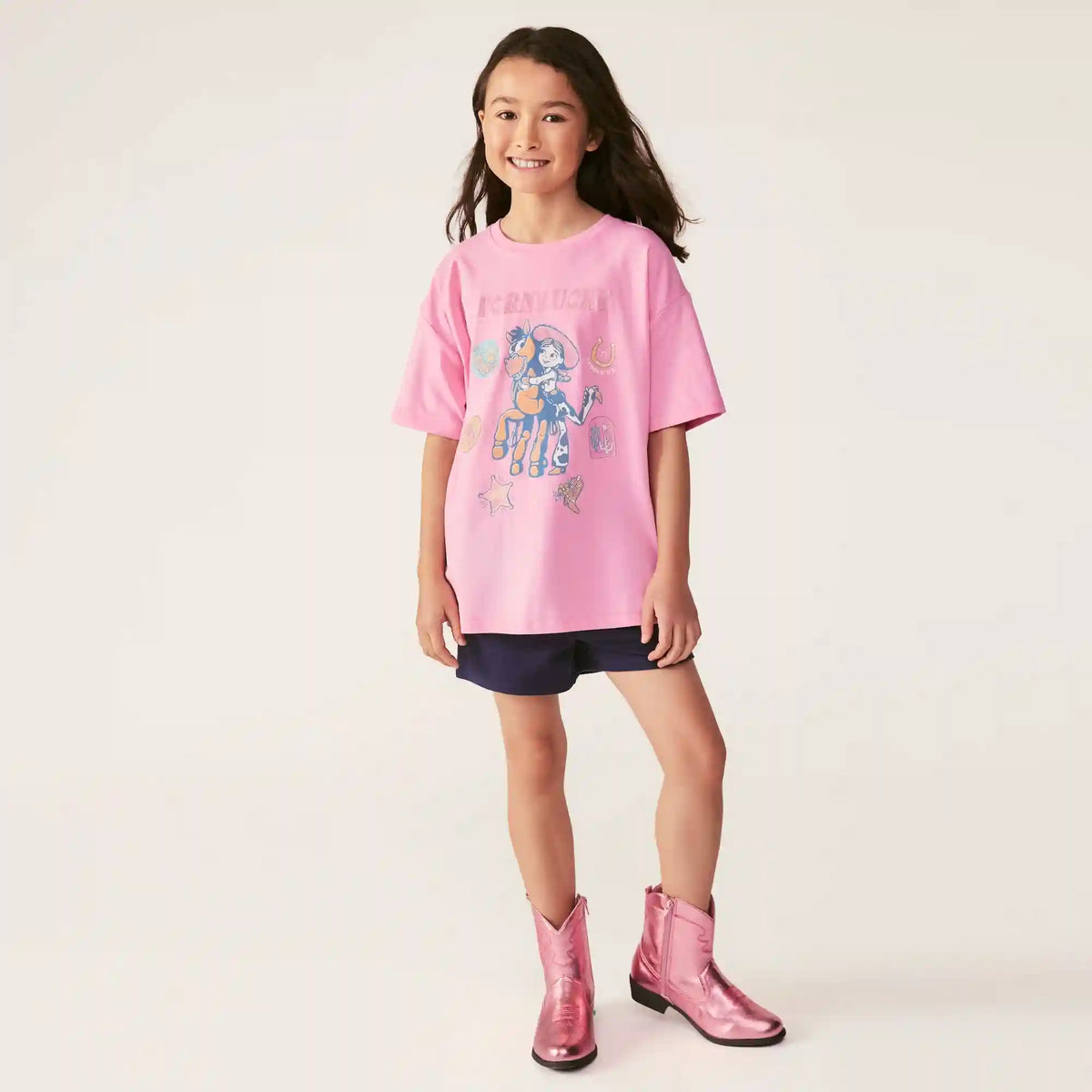 Kid Girls' Pixar Toy Story Oversized T-Shirt