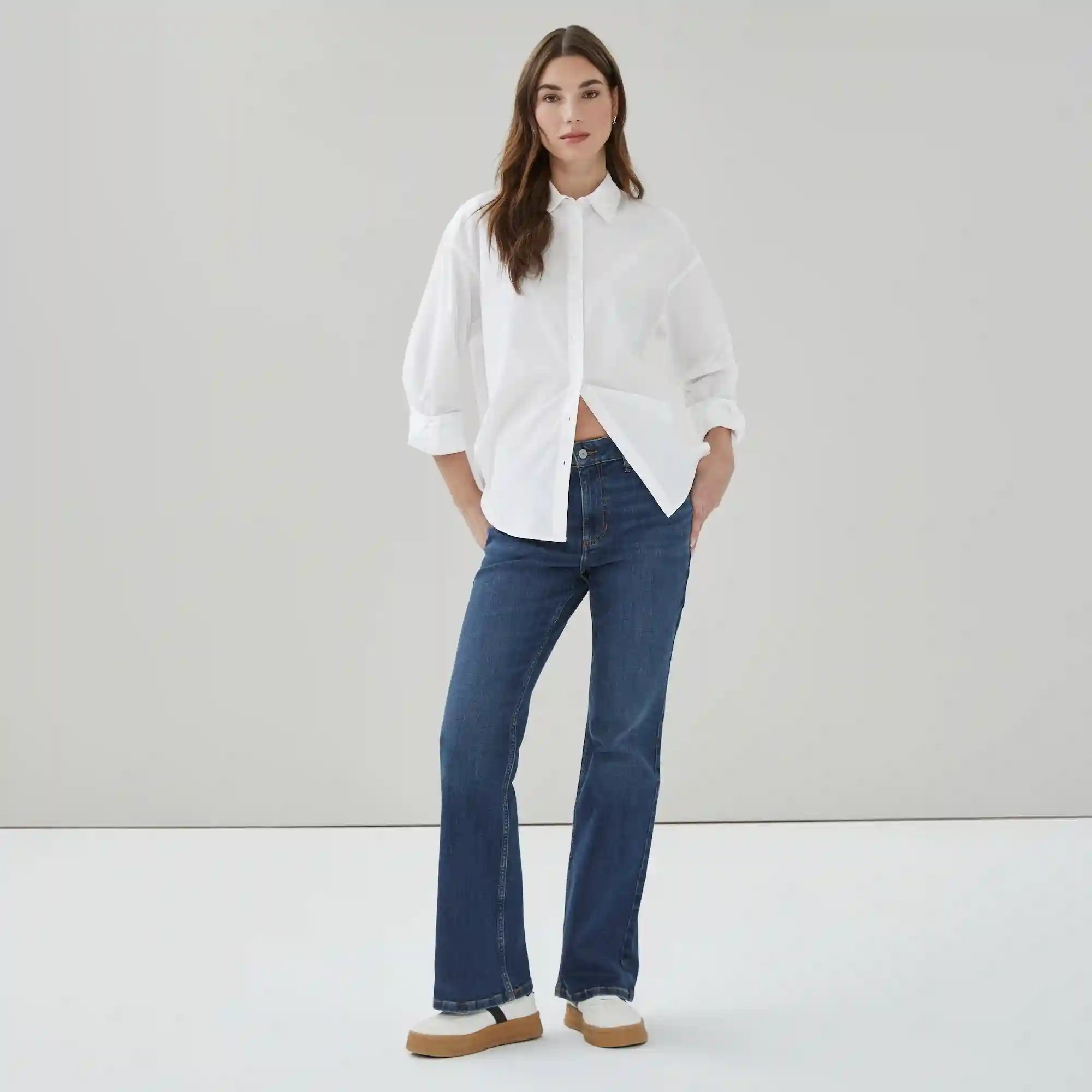 Dark Wash Bootcut Jean