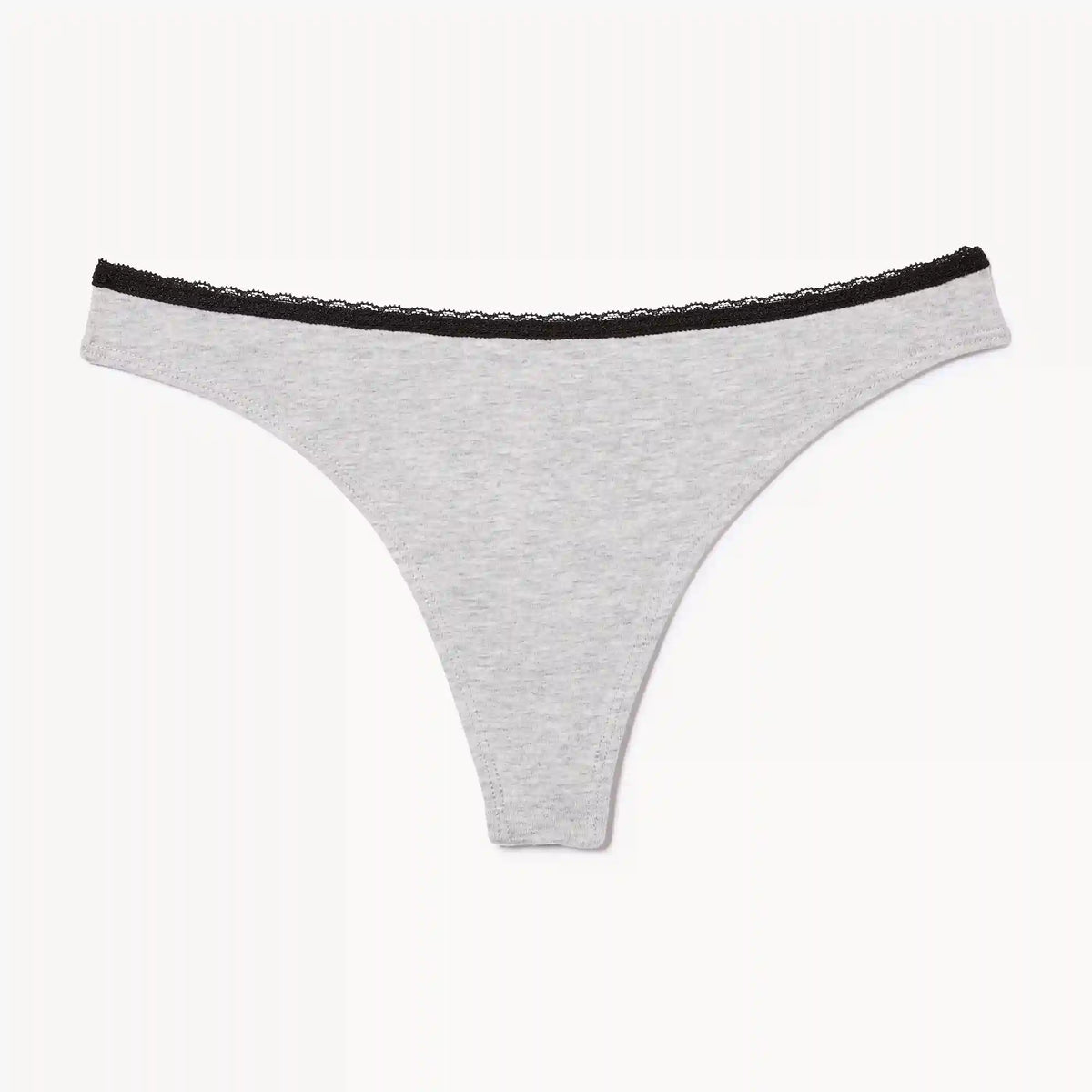 Lace Trim Thong