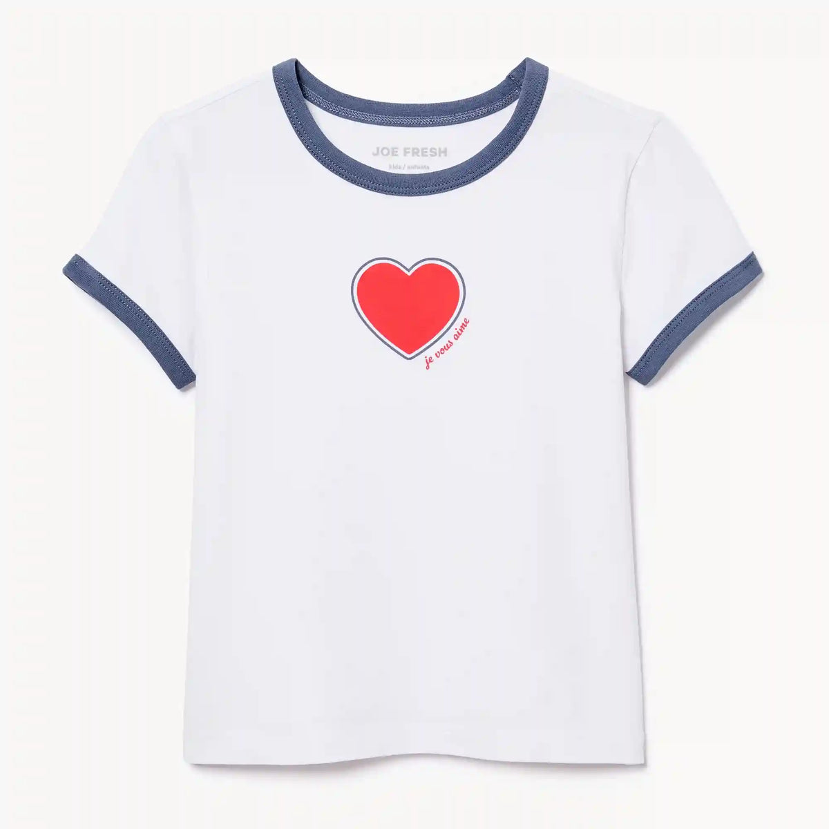 Kid Girls' Graphic Ringer T-Shirt