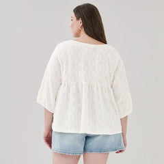 Women+ Crinkled Top