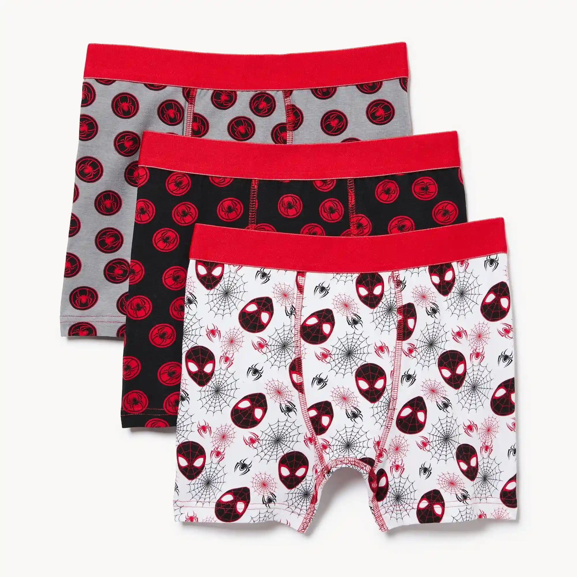 Kid Boys' Marvel Spider-Man 3-Pack Boxer Brief