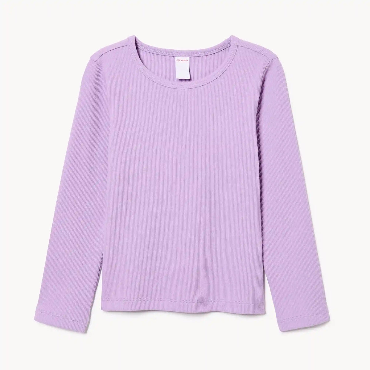 Toddler Girls' Ribbed Long Sleeve Top