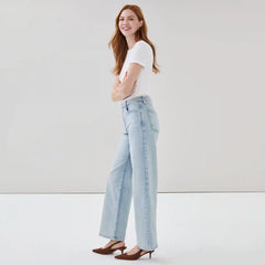 High Rise Wide Leg Jean