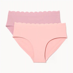 Kid Girls' 2-Pack Scalloped Hipster