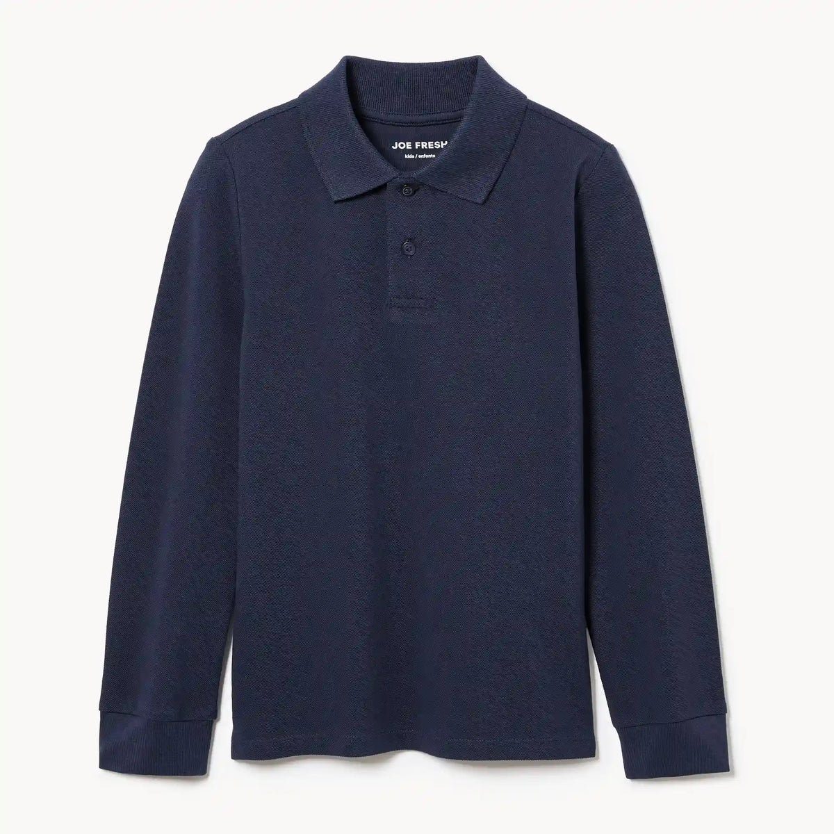 Kid Boys' Uniform Long Sleeve Polo