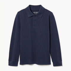 Kid Boys' Uniform Long Sleeve Polo