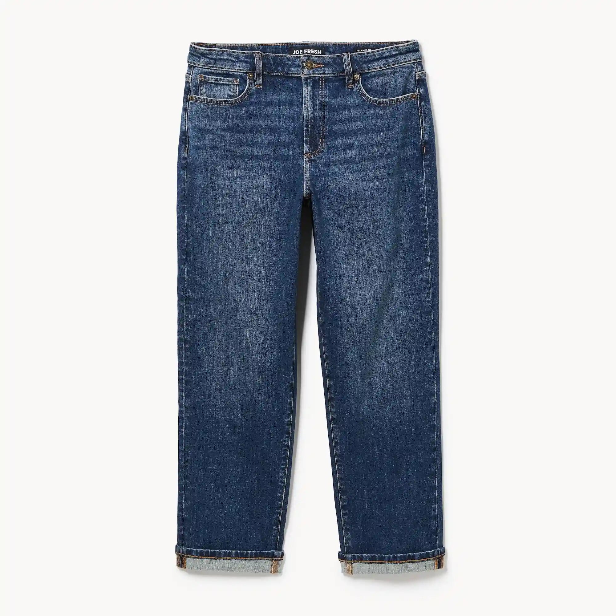 Mid Rise Relaxed Fit Jean