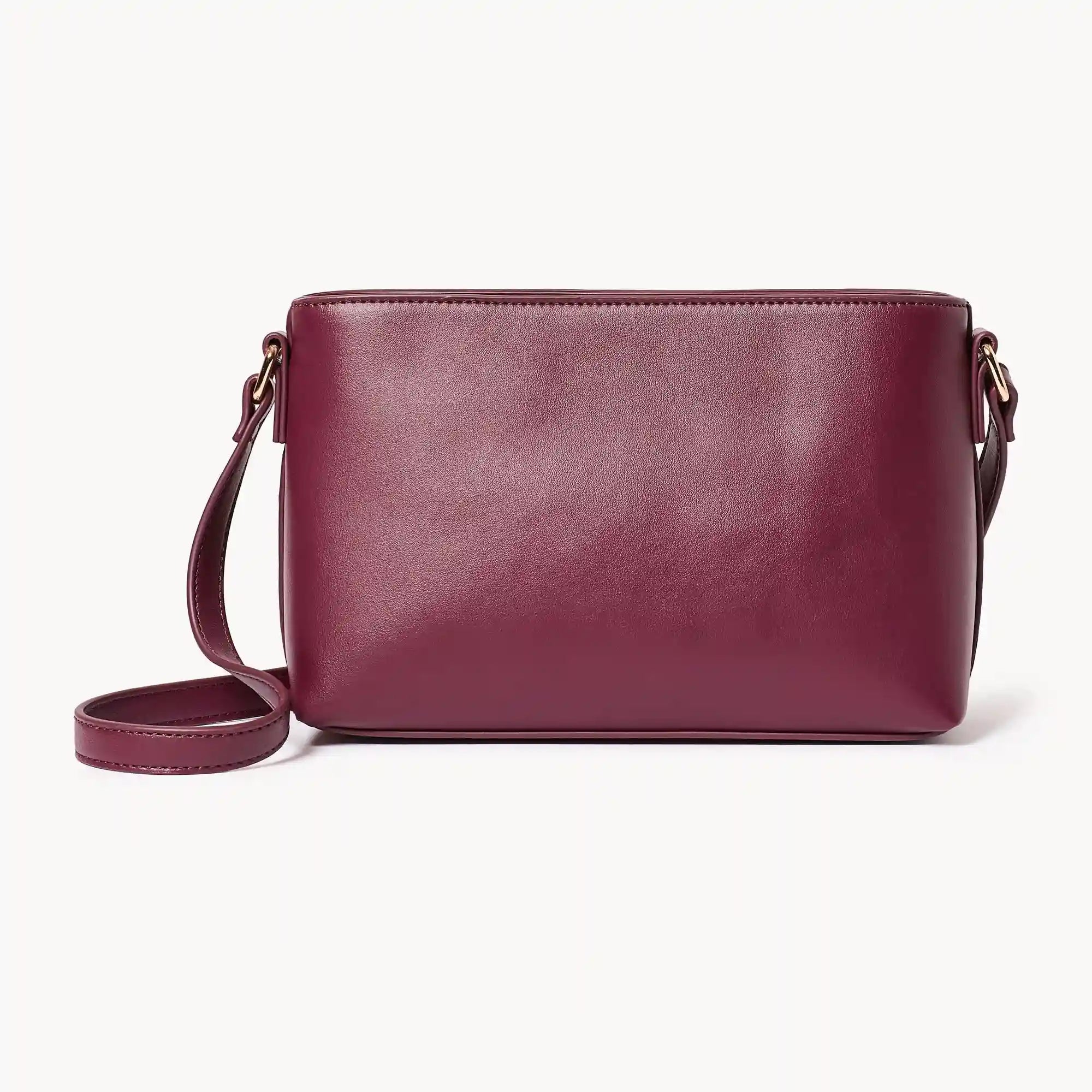 Zip-Top Shoulder Bag