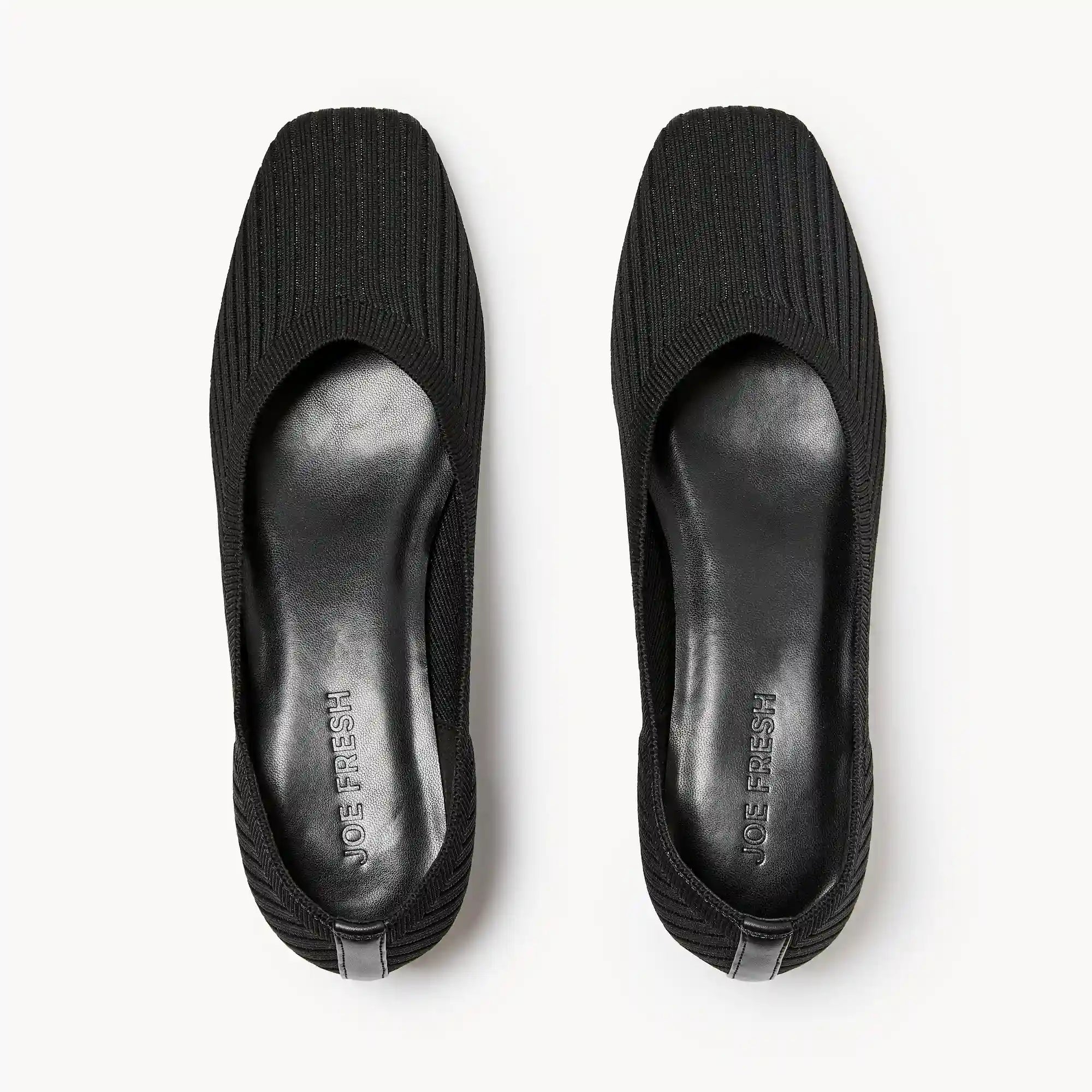 Knit Low Block Heels