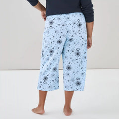 Women+ Printed Cropped Sleep Pant