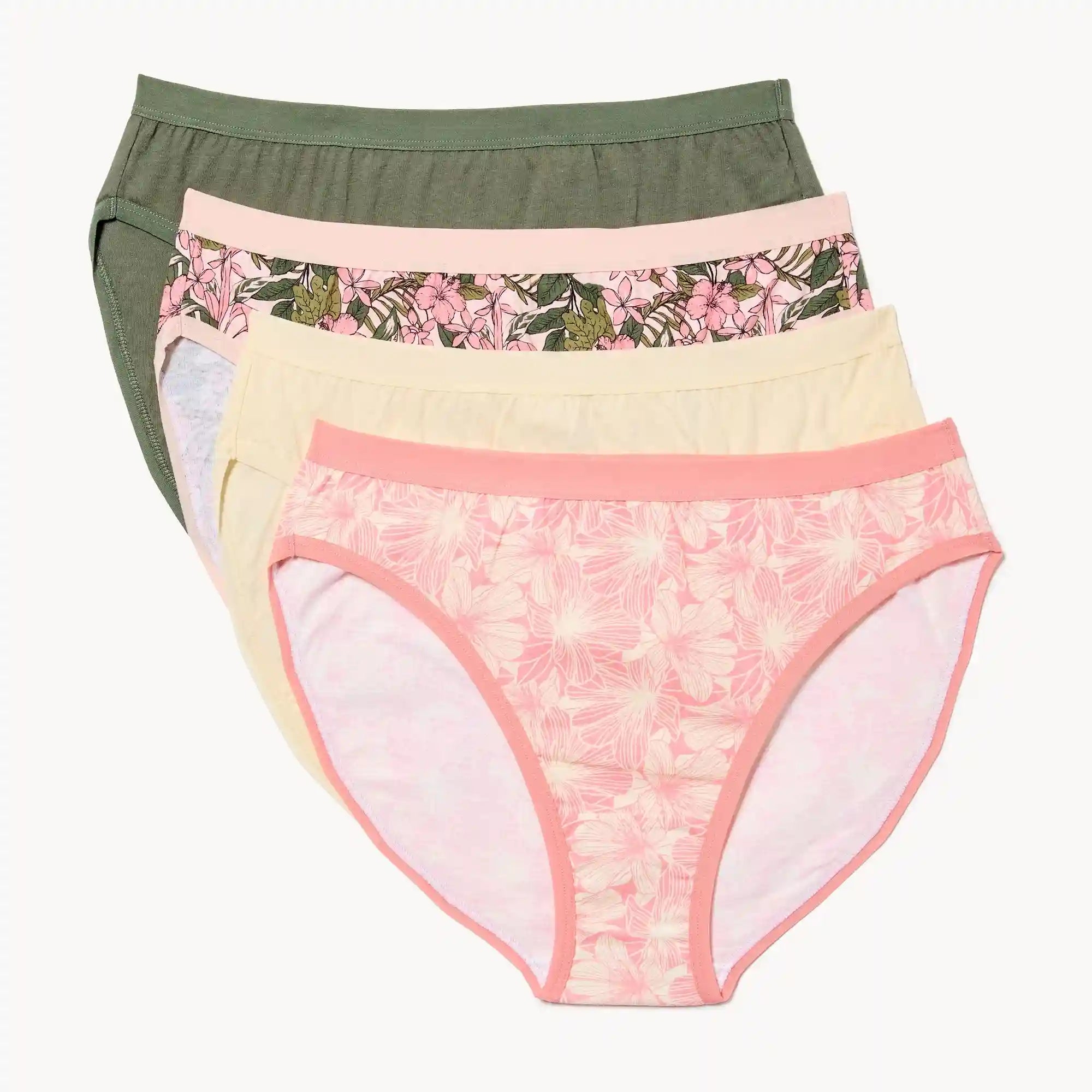 Organic Cotton 4-Pack High Cut Brief