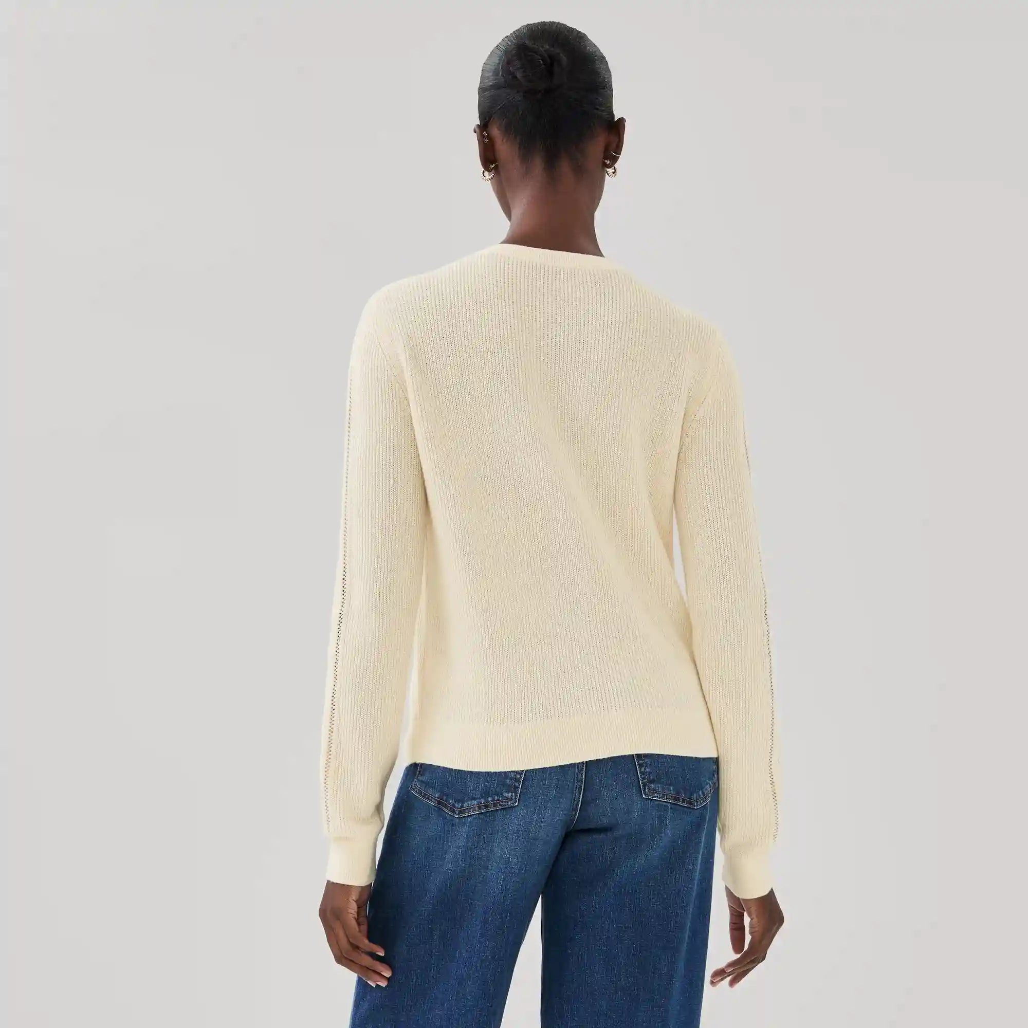 Pointelle Cardigan