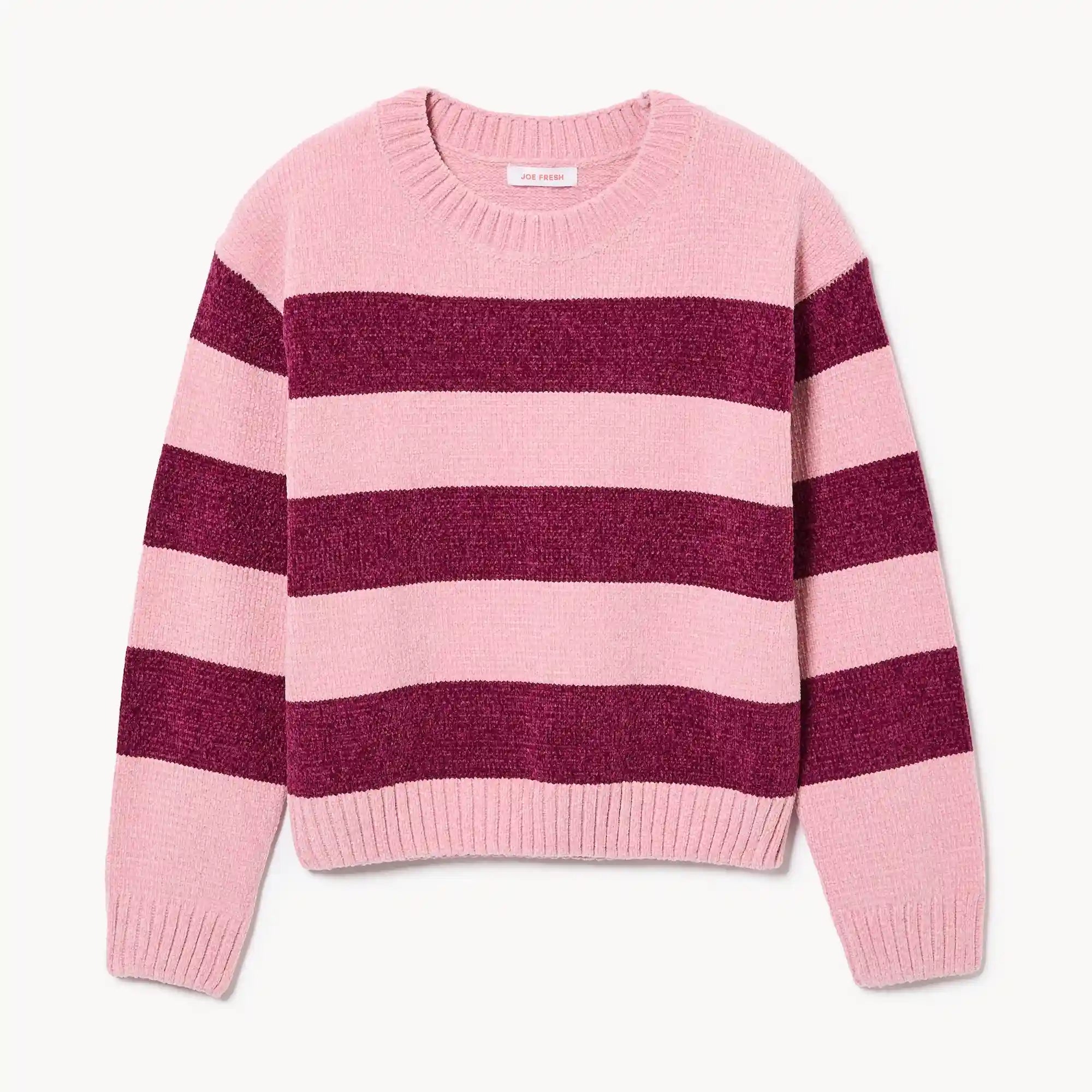 Tween Girls' Striped Sweater