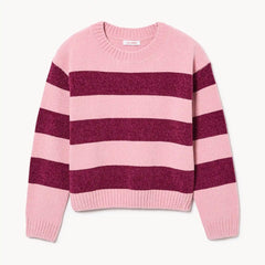 Tween Girls' Striped Sweater