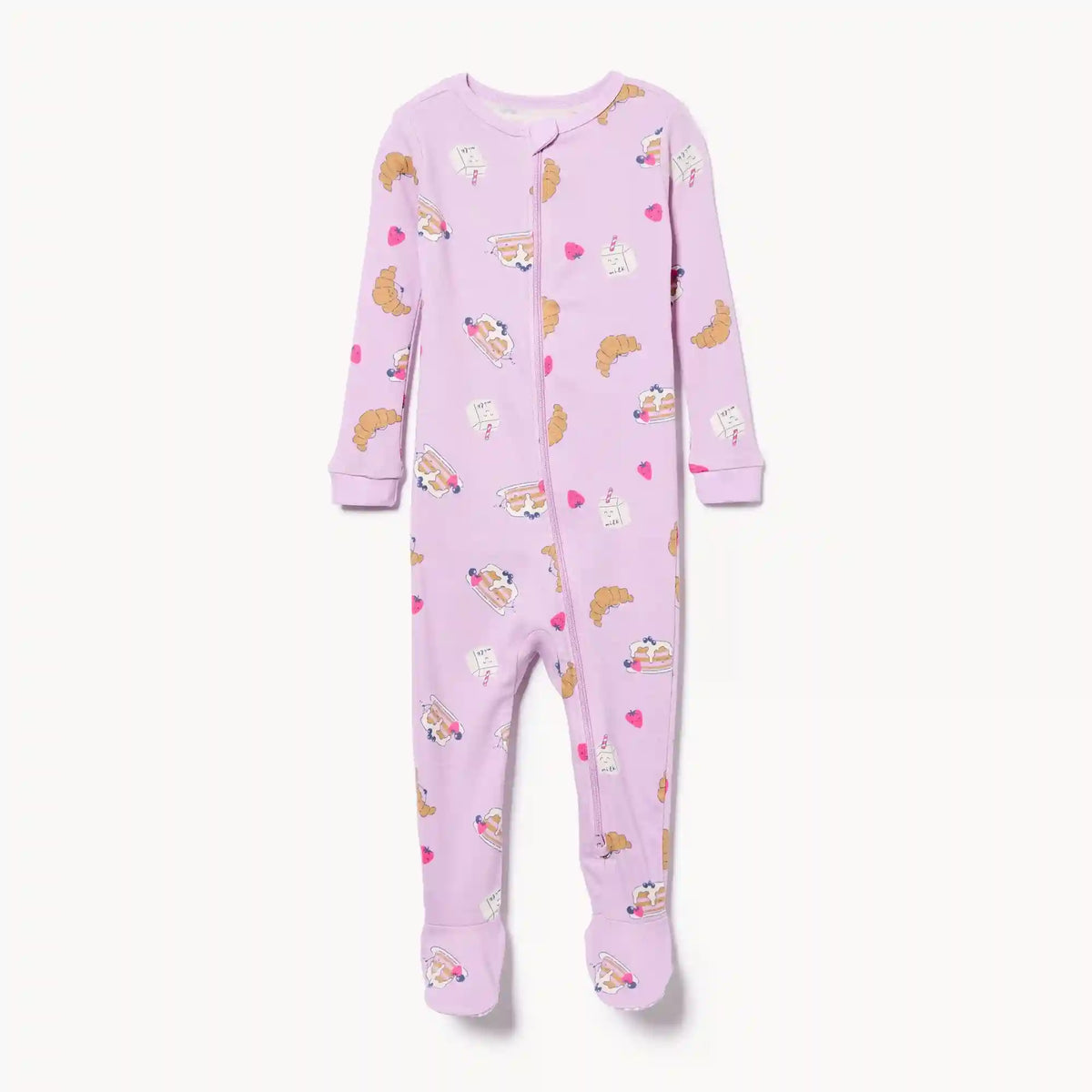 Baby Girlsâ Double Zip Sleeper